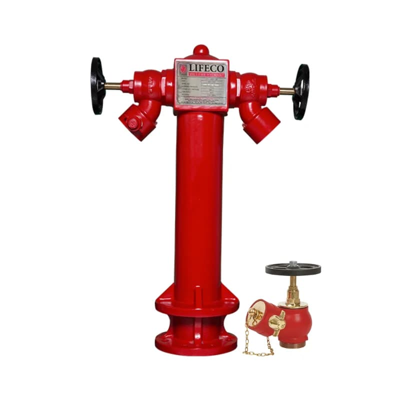 2-Way Wet Barrel Hydrant 6″ with Kitemarked Valves (LF-50W/150)