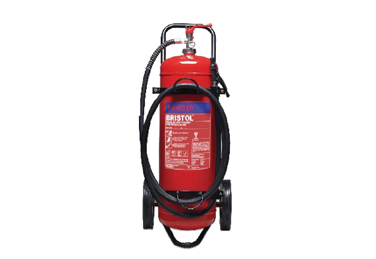bristol-bfe25p-25kg-dry-powder-trolley-extinguisher-bsi-kitemark