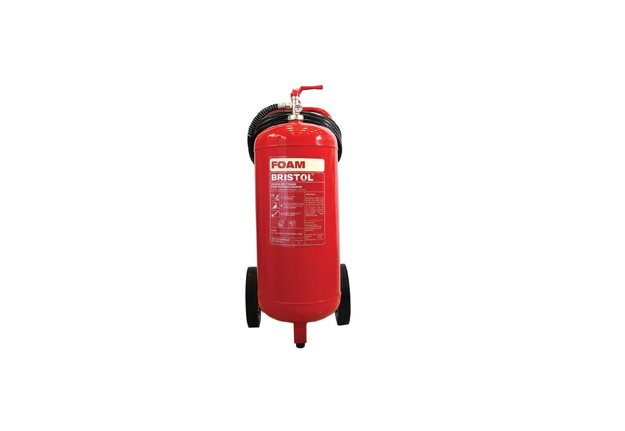 bristol-mfe10n-50l-10gal-foam-trolley-pressure-type-extinguisher