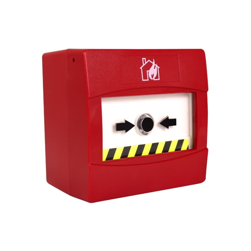 C-Tec BF370R KAC Red ‘Crack Glass’ Manual Call Point, surface