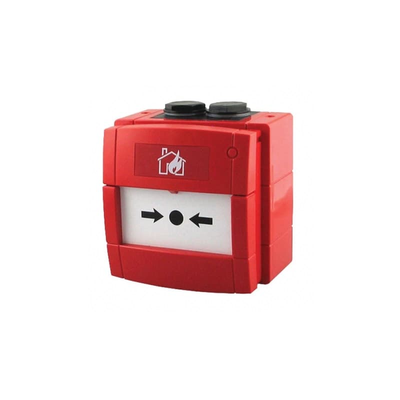 C-Tec BF370W KAC Red IP67 ‘Crack Glass’ Manual Call Point