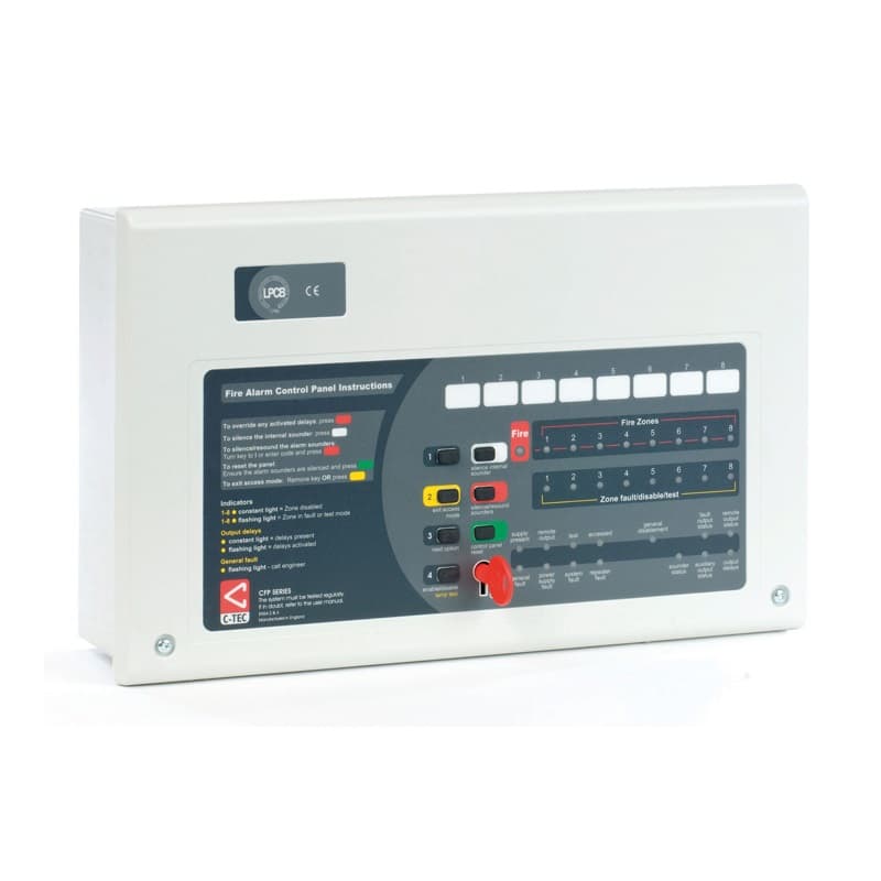 C-Tech CFP760 8 Zone Repeater Panel