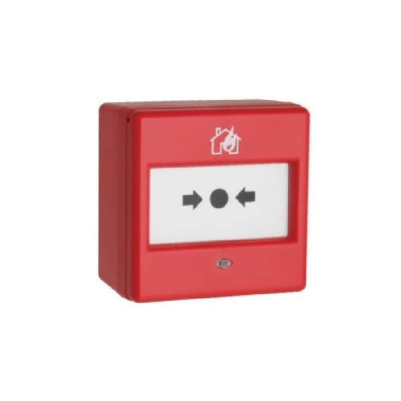 Cooper Fulleon Call Point with 470R / 680R with LED and Back Box (red)