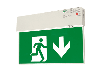Denko EMEX 1602RM Self Contained Exit Light