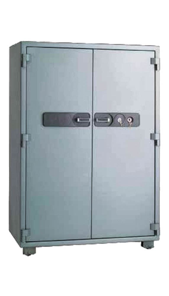 Eagle 2 Door Fire Resistant Safe SS-700 ( 2 Key Lock) Grey