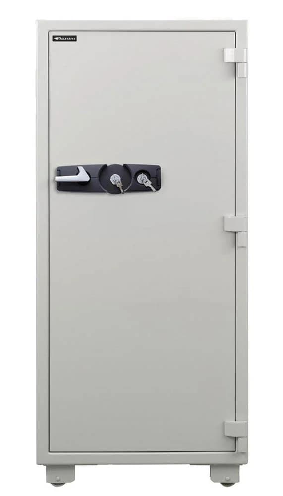 Eagle SS-350 Fire Resistant Safe – 2 Key Lock, Grey Finish
