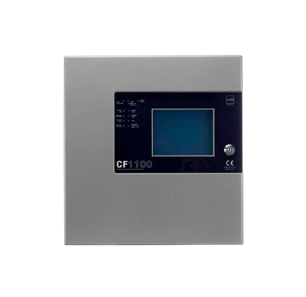 Eaton DF61002NC Intelligent Addressable 2 Loop Control Panel c/w network