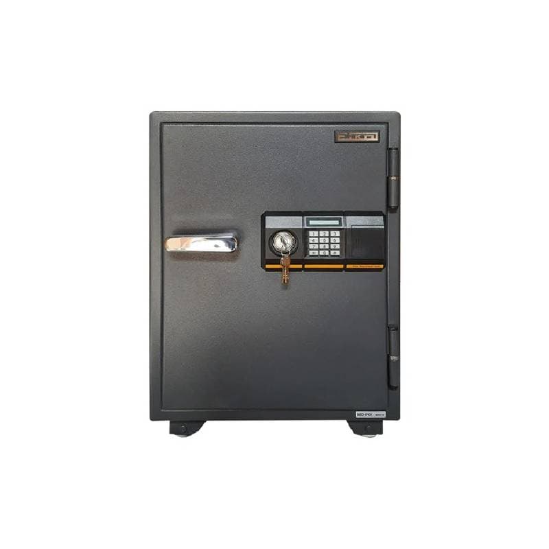 Eiko – Fire Resistant Safe with Digital Lock and 1 Keylock, Grey – BSD-PKX