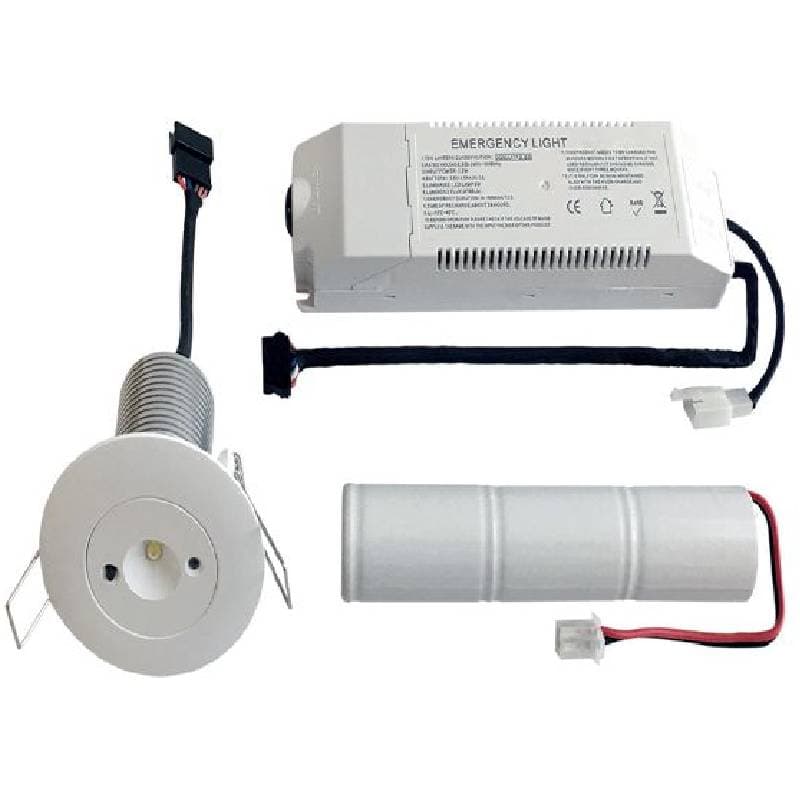 Escalux – Emergency Recessed Mounted Light – ESC0963L-NM
