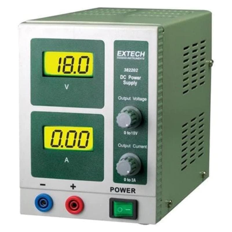 Extech – 18V/3A Single Output DC Power Supply – 382202