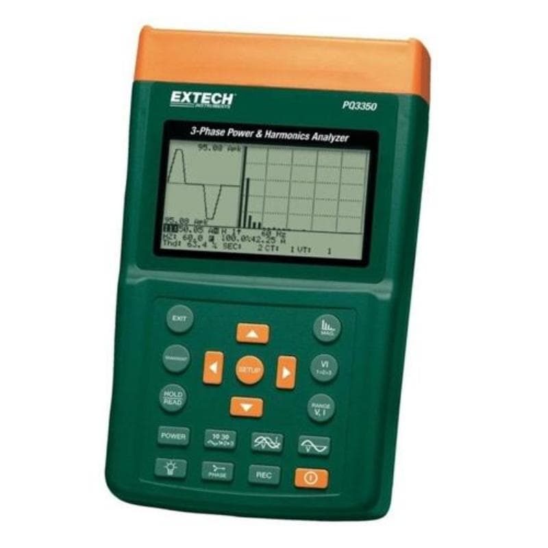 Extech – 3-Phase Power & Harmonics Analyzers – PQ3350-1