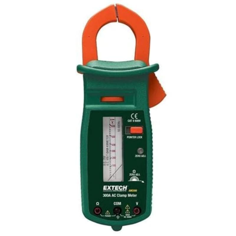 Extech – 300A AC Analog Clamp Meter – AM300