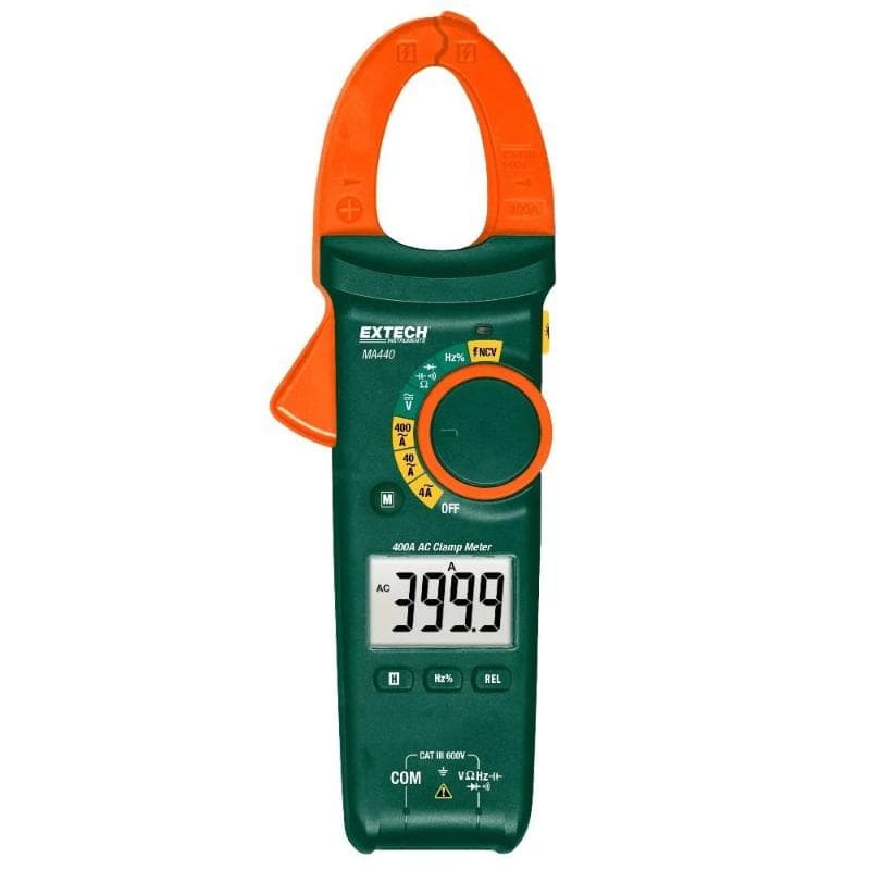 Extech – 400A AC Clamp Meter, NCV – MA440