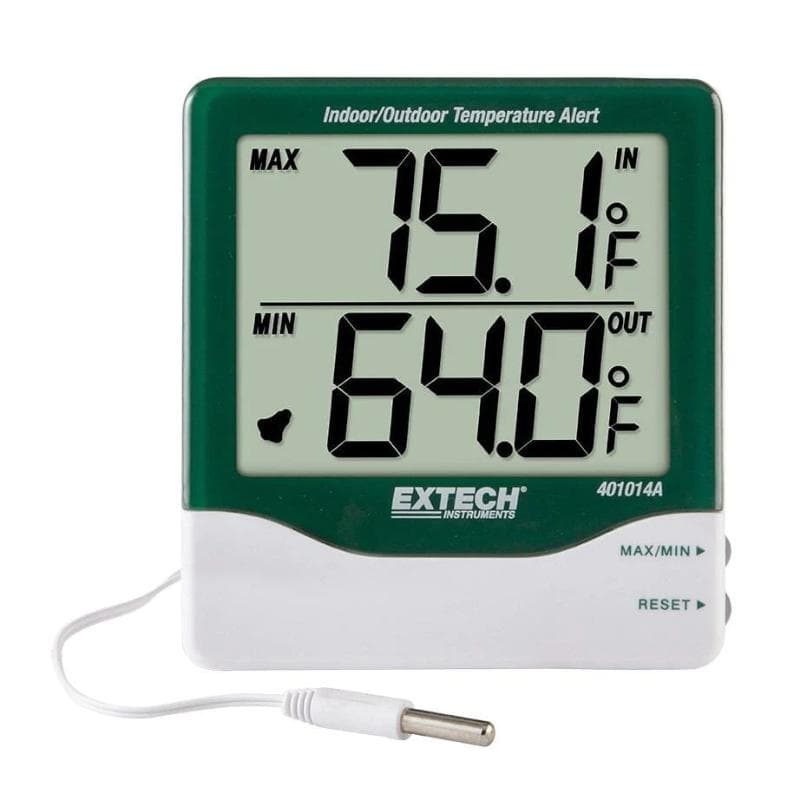 Extech – Big Digit Indoor/Outdoor Temperature Alert – 401014A