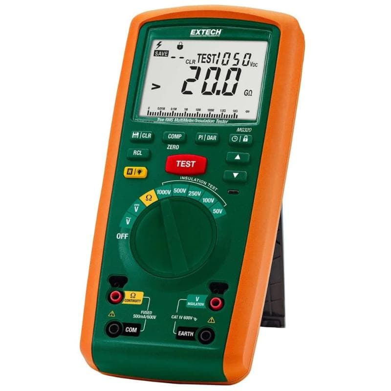 Extech – CAT IV Insulation Tester/True RMS Multimeter – MG320