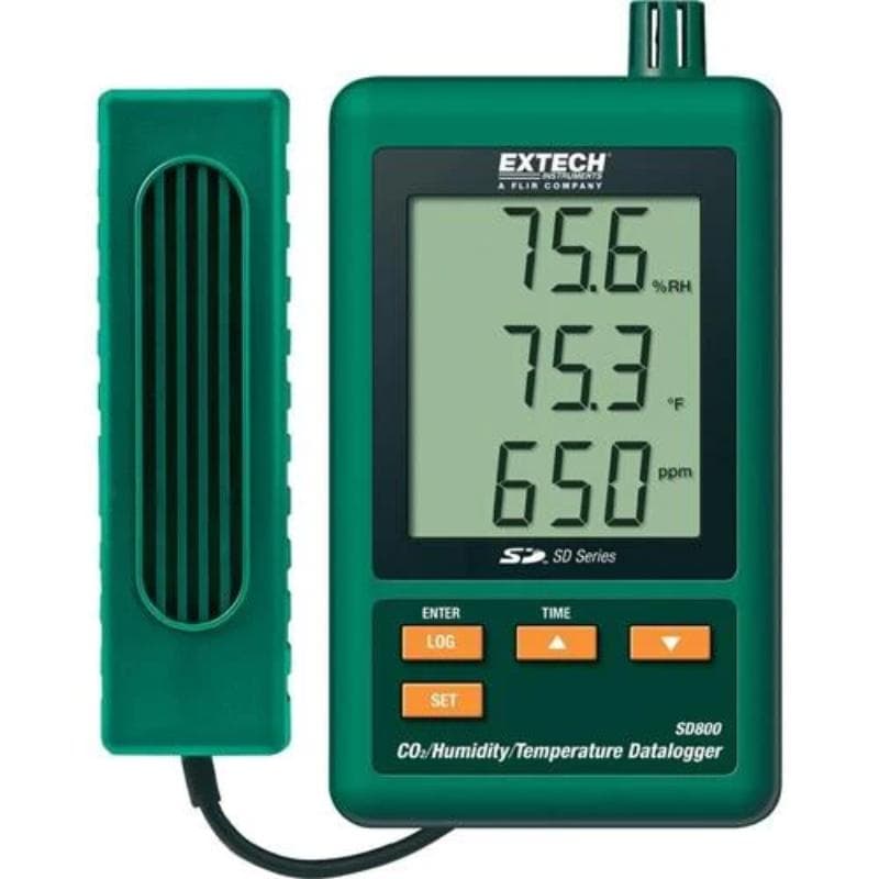 Extech – CO2/Humidity/Temperature Datalogger – SD800