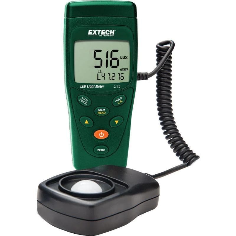 Extech – Color LED Light Meter – LT45