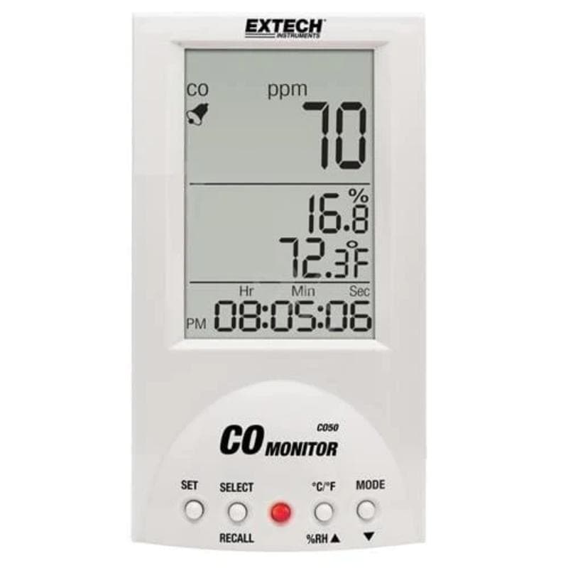 Extech – Desktop Carbon Monoxide Monitor – CO50