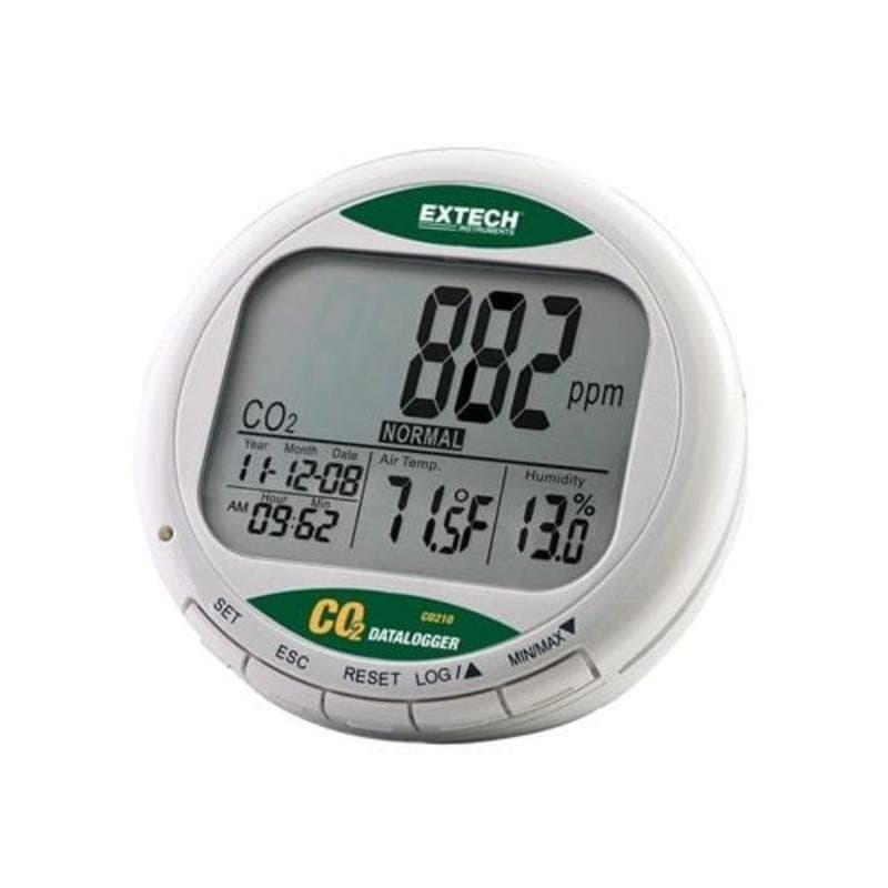 Extech – Desktop Indoor Air Quality CO2 Monitor/Datalogger – CO210