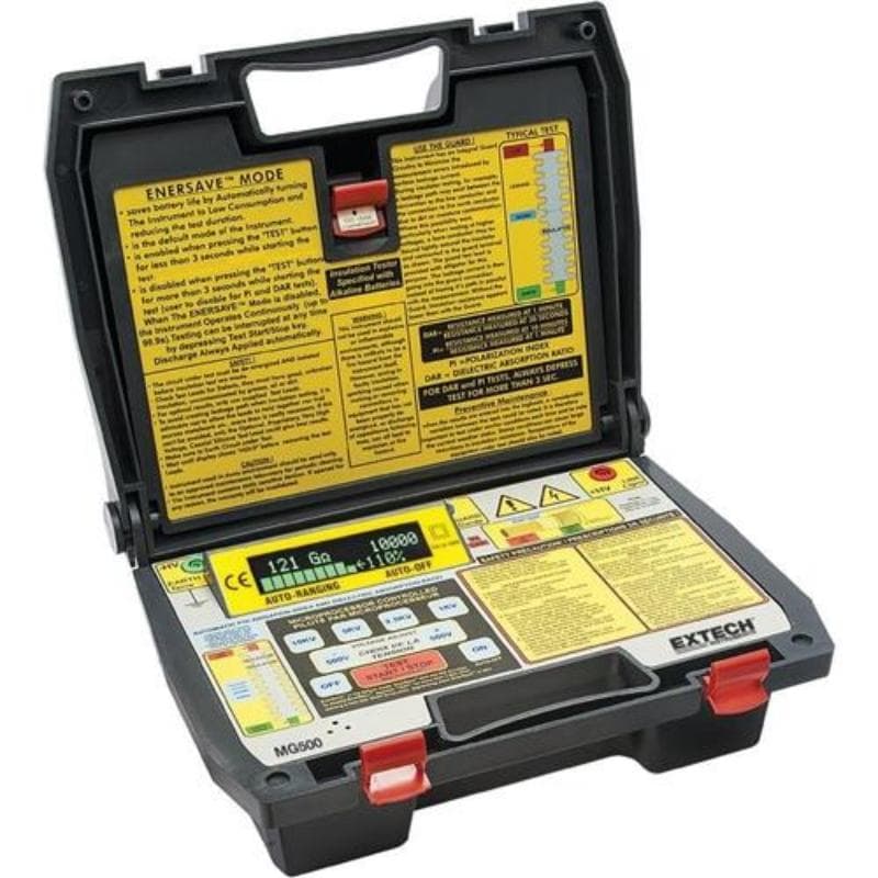 Extech – Digital High Voltage Insulation Tester – MG500