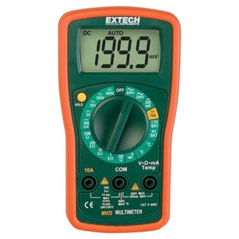 Extech – Digital Mini Multimeter – MN35