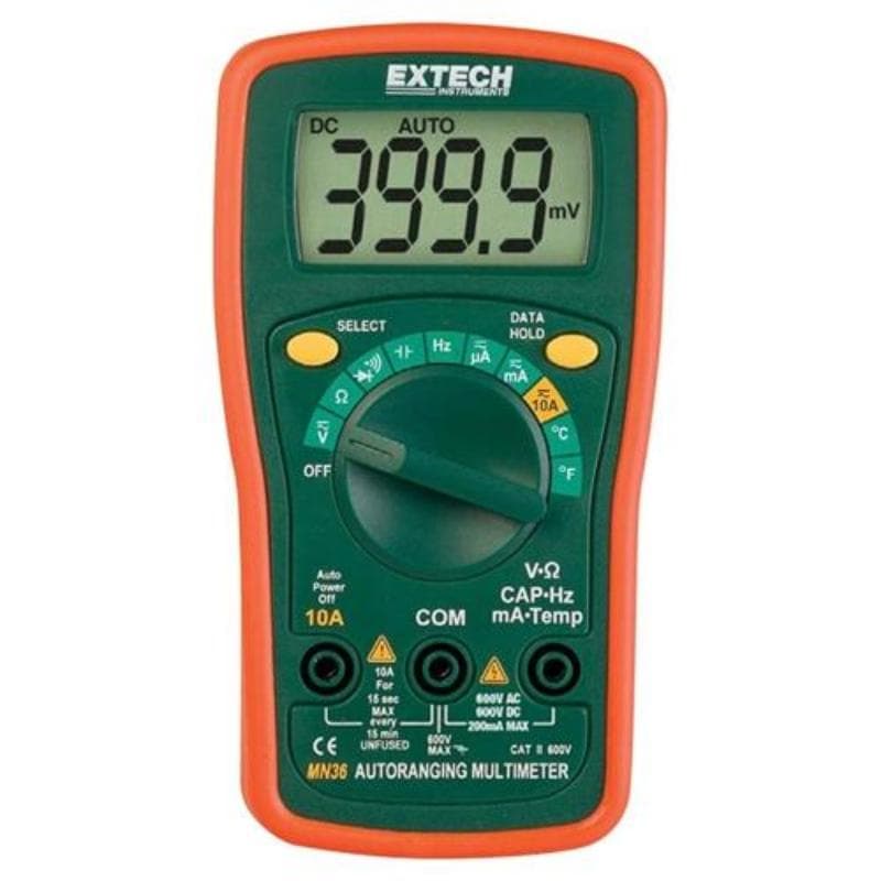 Extech – Digital Mini Multimeter – MN36