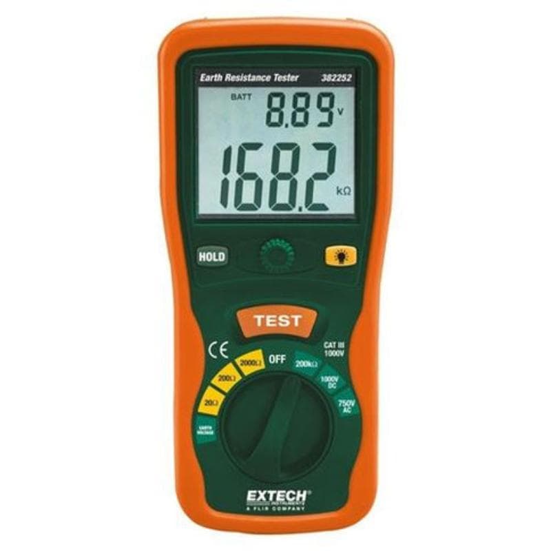 Extech – Earth Ground Resistance Tester Kit – 382252