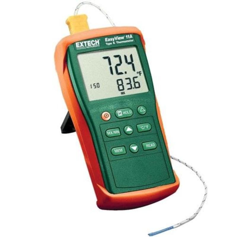 Extech – Easy View Type K Single Input Thermometer – EA11A