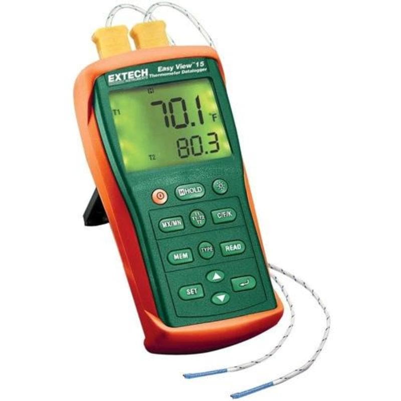 Extech – Easyview Dual Input Temperature Datalogger – EA15