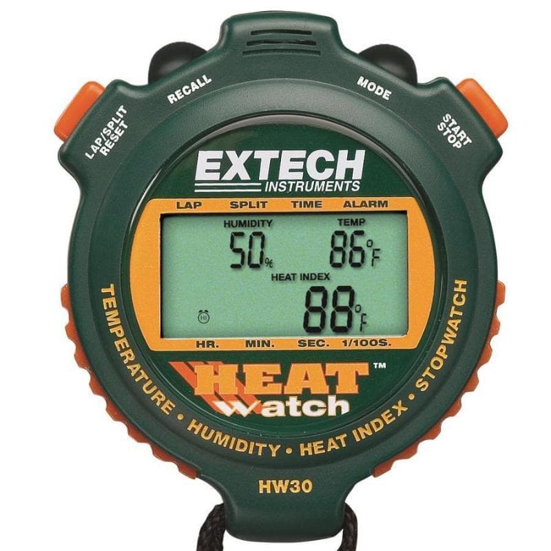 Extech – HeatWatch Humidity/Temperature Stopwatch – HW30