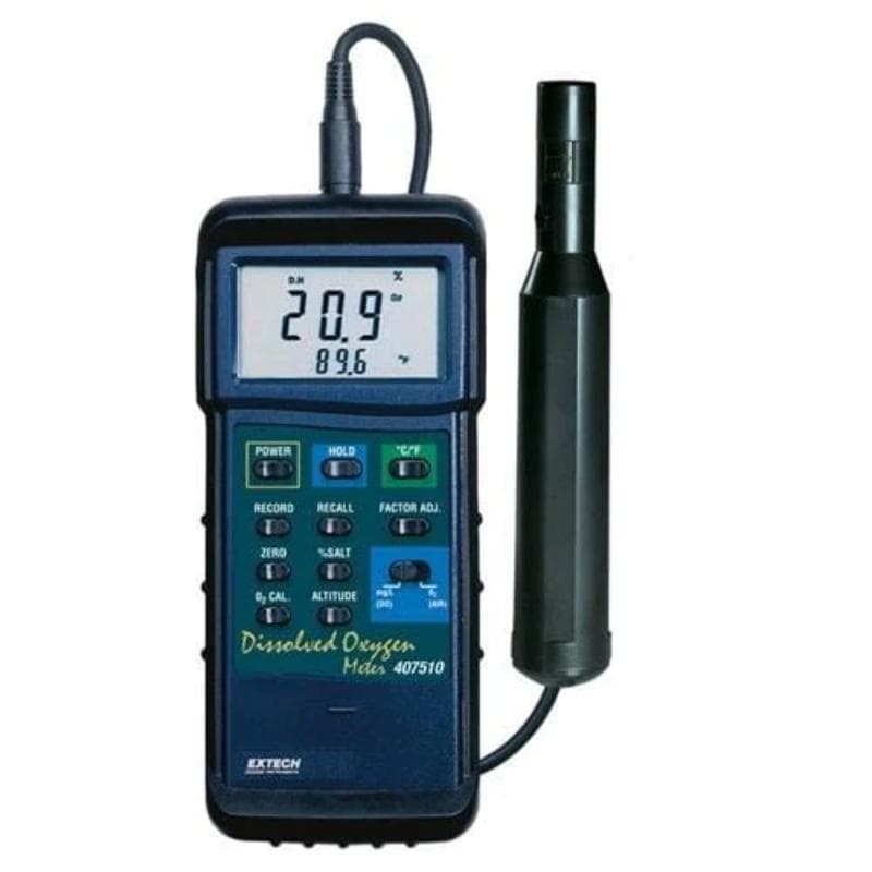 Extech – Heavy Duty Dissolved Oxygen Meter with PC Interface – 407510