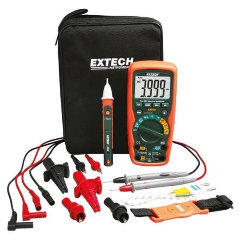 Extech – Heavy Duty Industrial Multimeter Kit – EX505-K