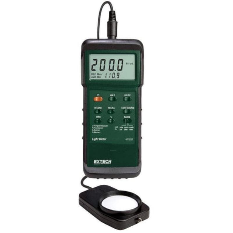 Extech – Heavy Duty Light Meter with PC Interface – 407026