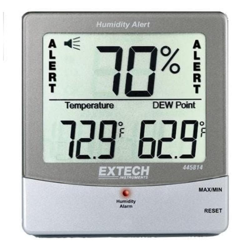 Extech – Hygro Thermometer Humidity Alert with Dew Point – 445814