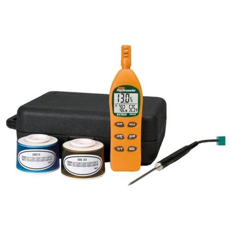 Extech – Hygro Thermometer Psychrometer Kit – RH305