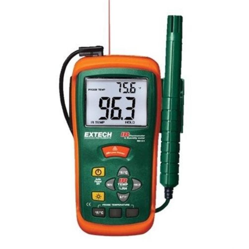 Extech – Hygro Thermometer with InfraRed Thermometer – RH101