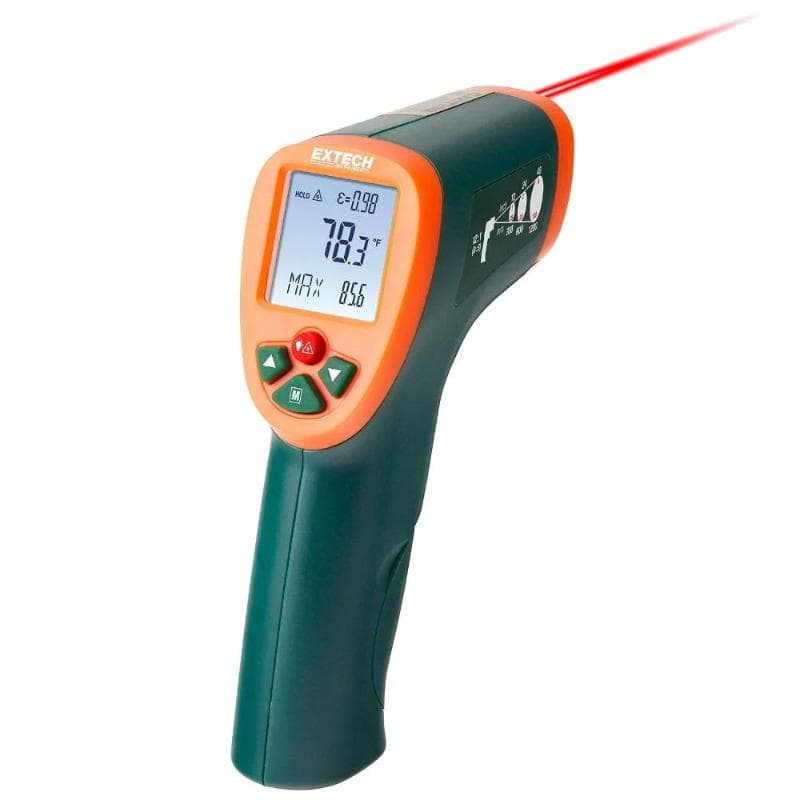 Extech – IR Thermometer with Color Alert – IR270