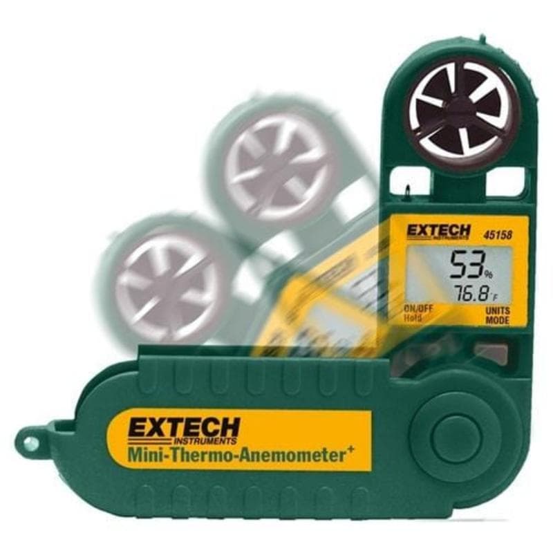 Extech – Mini Thermo-Anemometer with Humidity – 45158