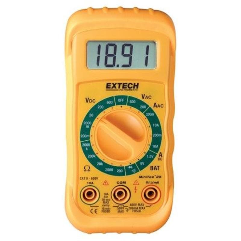 Extech – MiniTec Digital MultiMeter – MN25