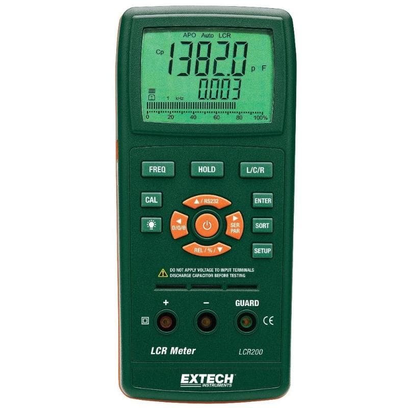 Extech – Passive Component LCR Meter – LCR200