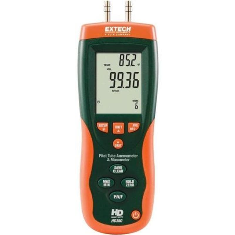 Extech – Pitot Tube Anemometer + Differential Manometer – HD350