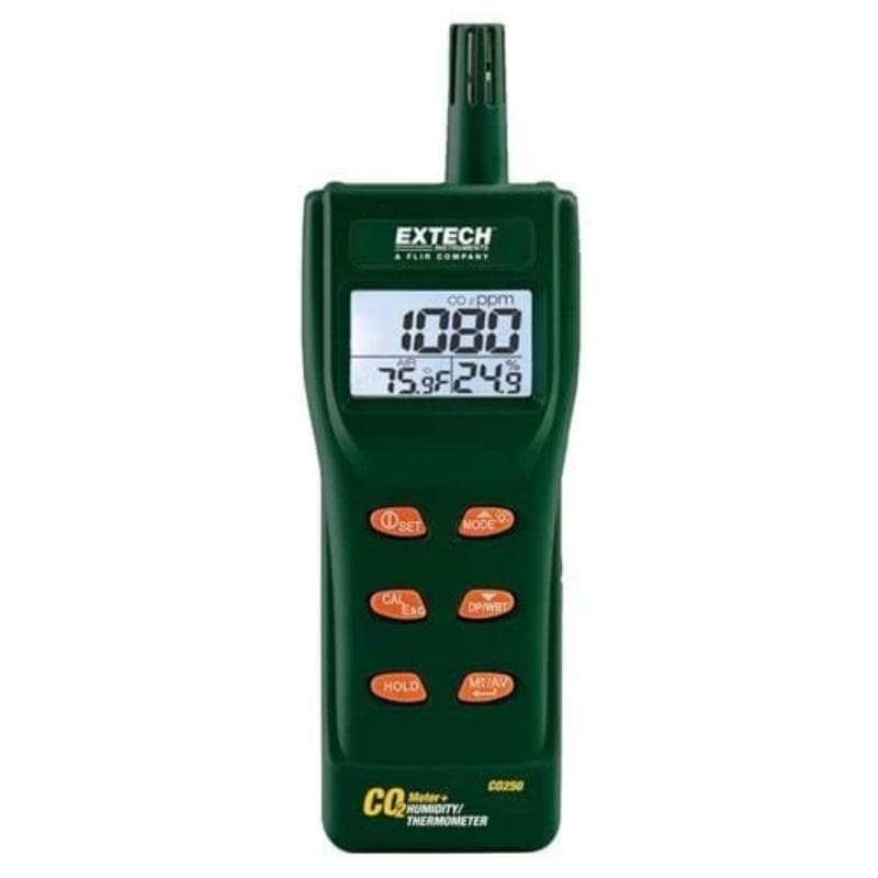 Extech – Portable Indoor Air Quality CO2 Meter – CO250
