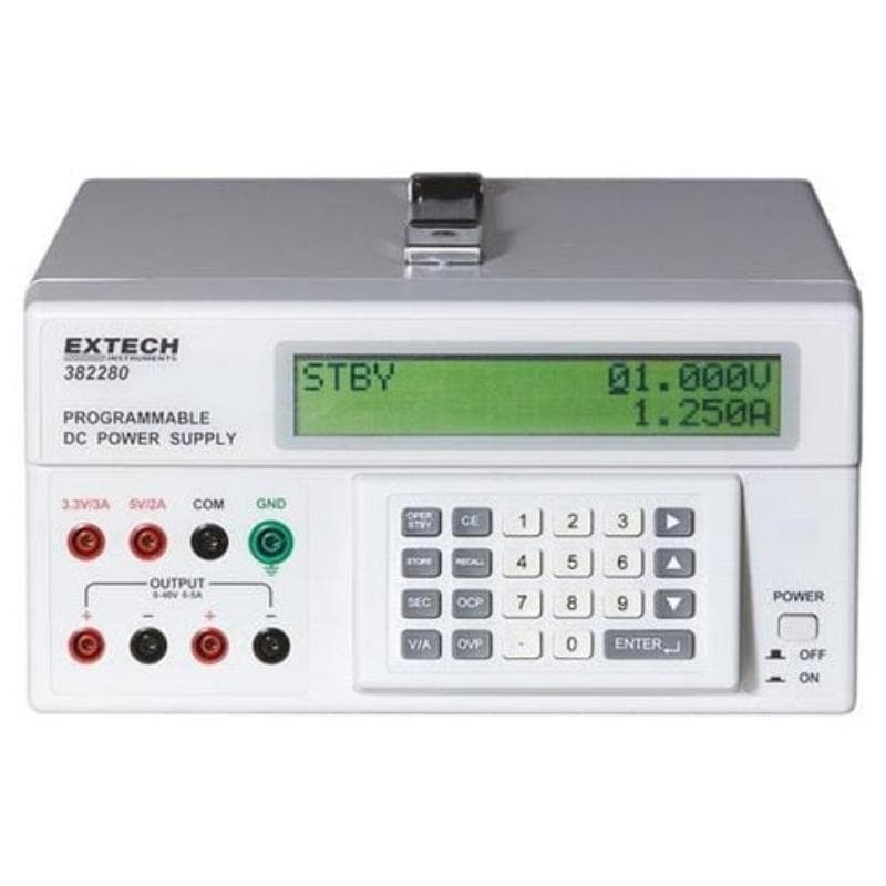 Extech – Programmable 200 Watt Output DC Power Supply – 382280