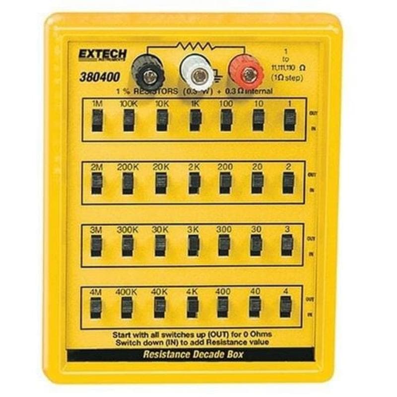 Extech – Resistance Decade Box – 380400