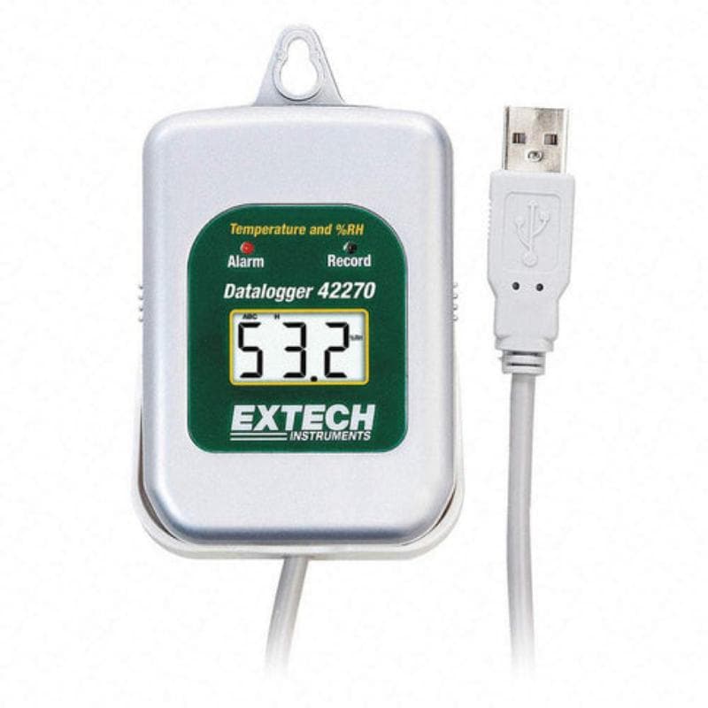 Extech – Temperature/Humidity Datalogger Kit with PC Interface – 42275