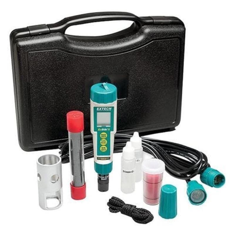 Extech – Waterproof ExStik II Dissolved Oxygen Meter Kit – DO600-K