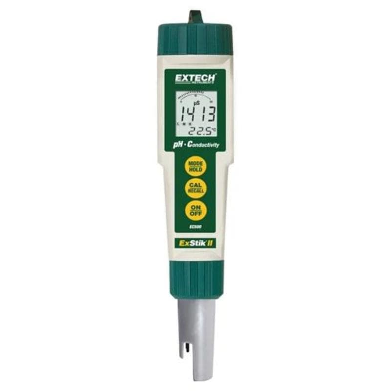 Extech – Waterproof ExStik II PH/Conductivity Meter – EC500