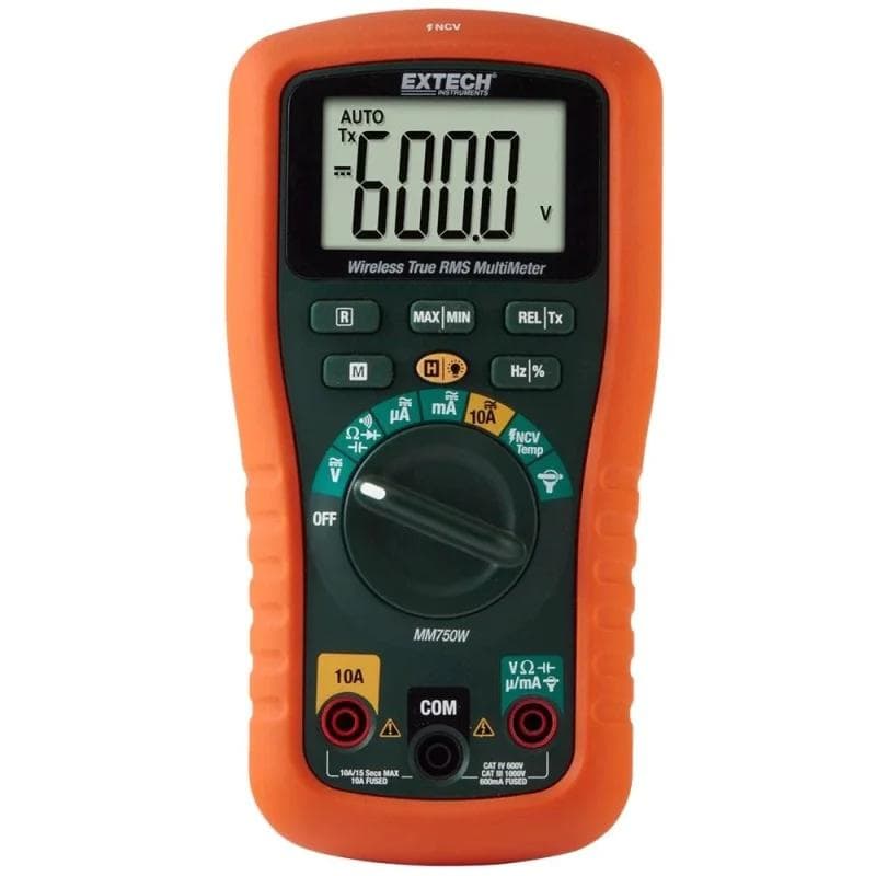 Extech – Wireless Datalogging CAT IV True RMS Multimeter – MM750W