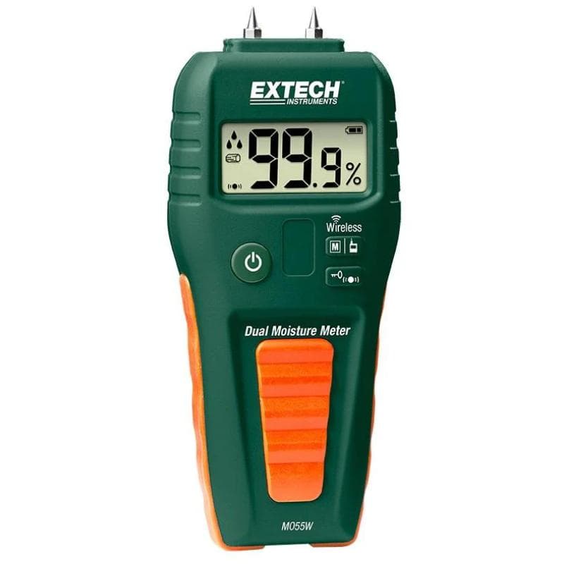 Extech – Wireless Datalogging Pin/Pinless Moisture Meter – MO55W
