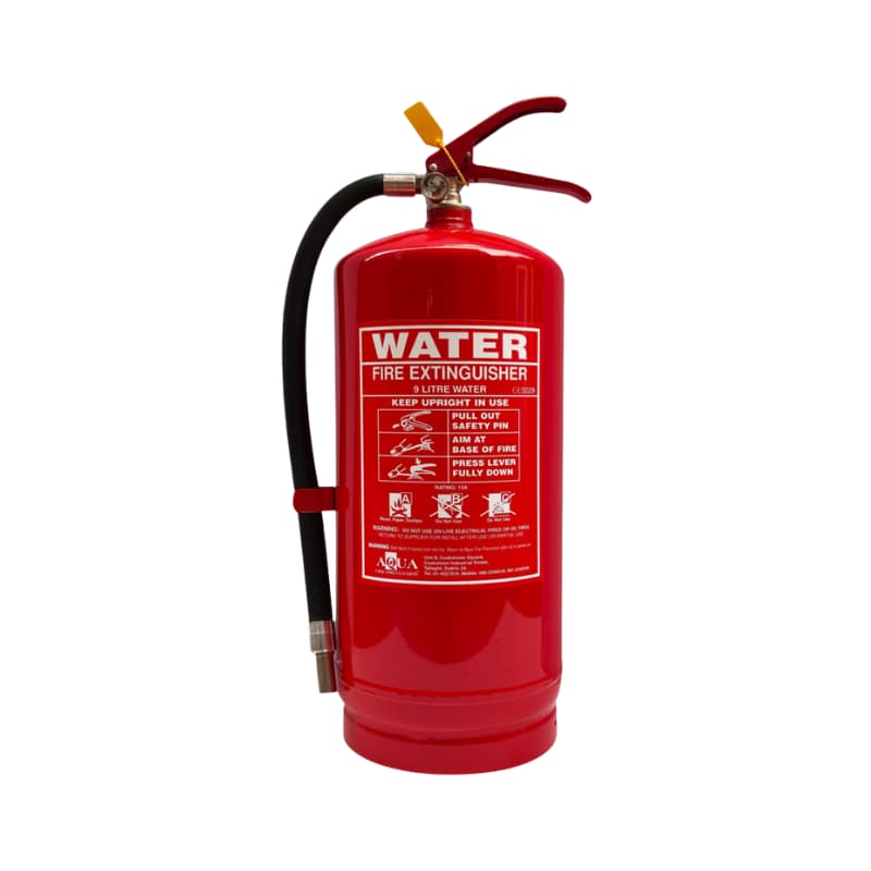 Fire Extinguisher, Water 9Ltr”